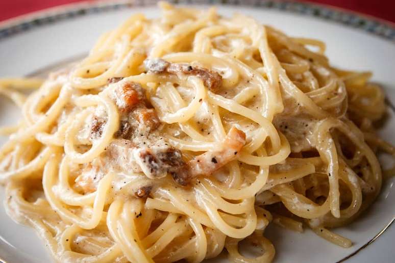 Macarr&atilde;o &agrave; carbonara &ndash; Foto: Reprodu&ccedil;&atilde;o