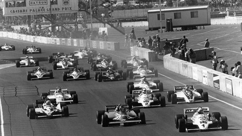 Las Vegas recebeu a F1 em 1981 e 1982, em uma criticada pista no estacionamento do hotel Ceasar's Palace
