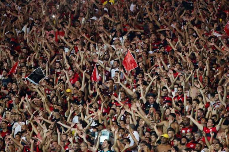 Torcida do Flamengo em peso no Maracanã (Gilvan de Souza / Flamengo)