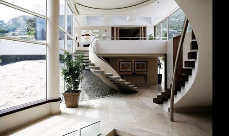 40. Mansão com escadas para casa moderna – Foto Andre Arquimagens