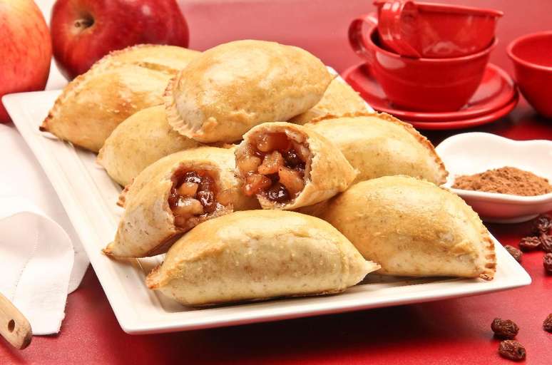Pastel de batata-doce com maçã – Foto: Guia da Cozinha