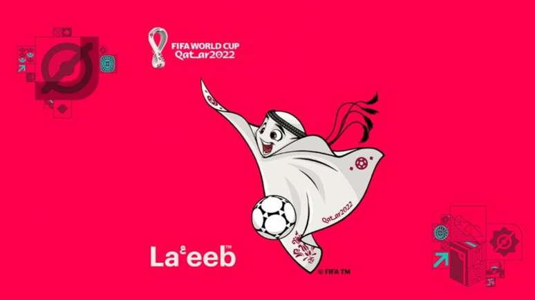 La'eeb é a mascote oficial da Copa do Mundo do Qatar (Foto: Divulgação/FIFA)