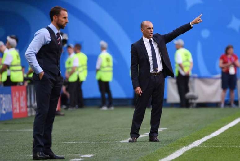 Roberto Martínez não garante presenças de Lukaku e Hazard na Copa do Mundo (Foto: PAUL ELLIS / AFP)