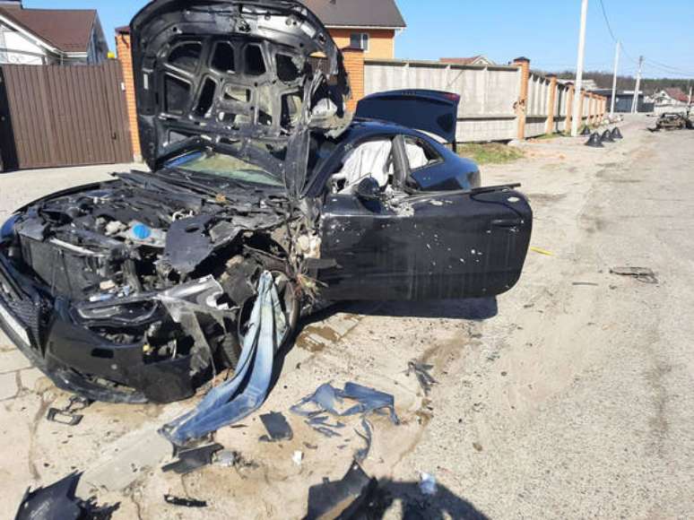 Minas e explosivos foram deixados para tr&aacute;s em &aacute;reas pr&oacute;ximas a Kiev