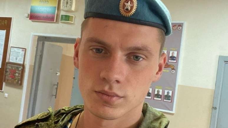 Leonid Panteleev, um soldado russo do Regimento 331 que morreu em território ucraniano. O Regimento 331 teve incursões nos Balcãs e na Chechênia