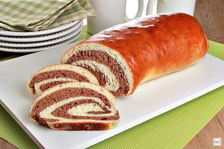 P&atilde;o de ervas e iogurte &ndash; Foto: Guia da Cozinha