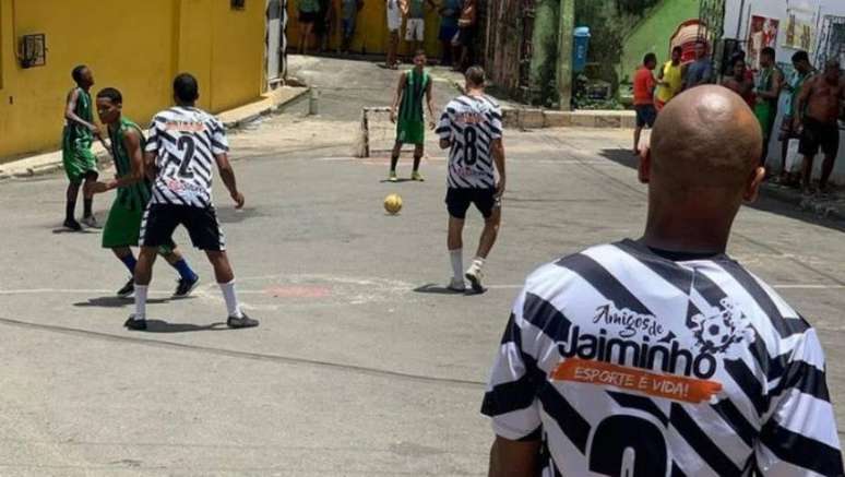 Fam&iacute;lia Beamado em jogo contra o Maloka pelo Campeonato do Golzinho.