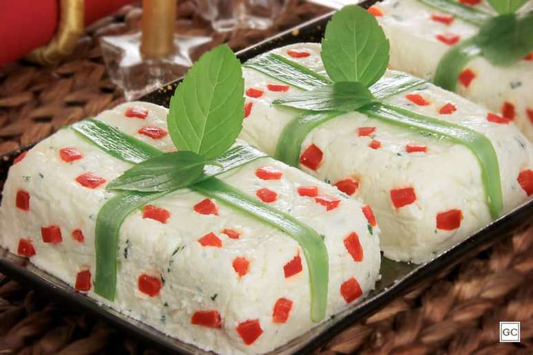 Presentinho de cream cheese &ndash; Foto: Guia da Cozinha