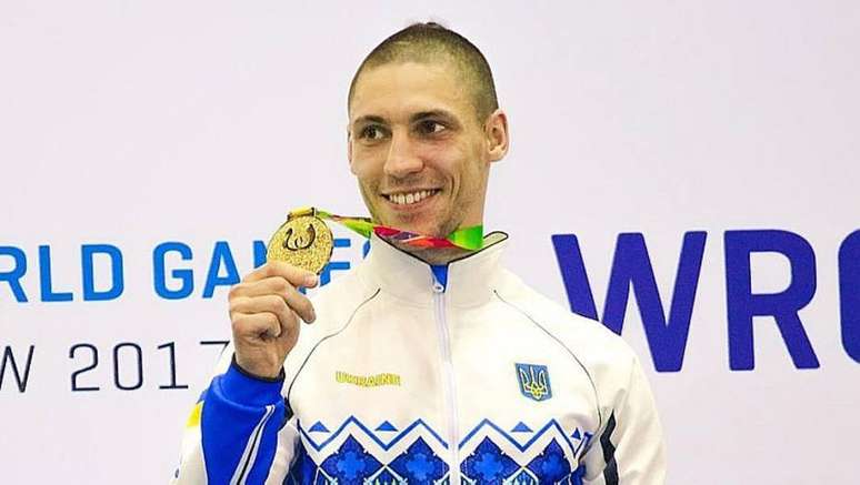 Stanislav Horuna conquistou a medalha de bronze em Tóquio 2020.