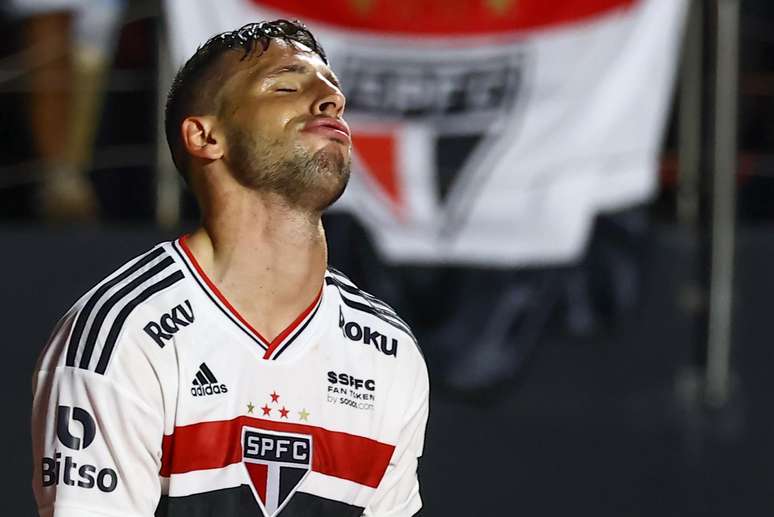 Jonathan Calleri, atacante do São Paulo