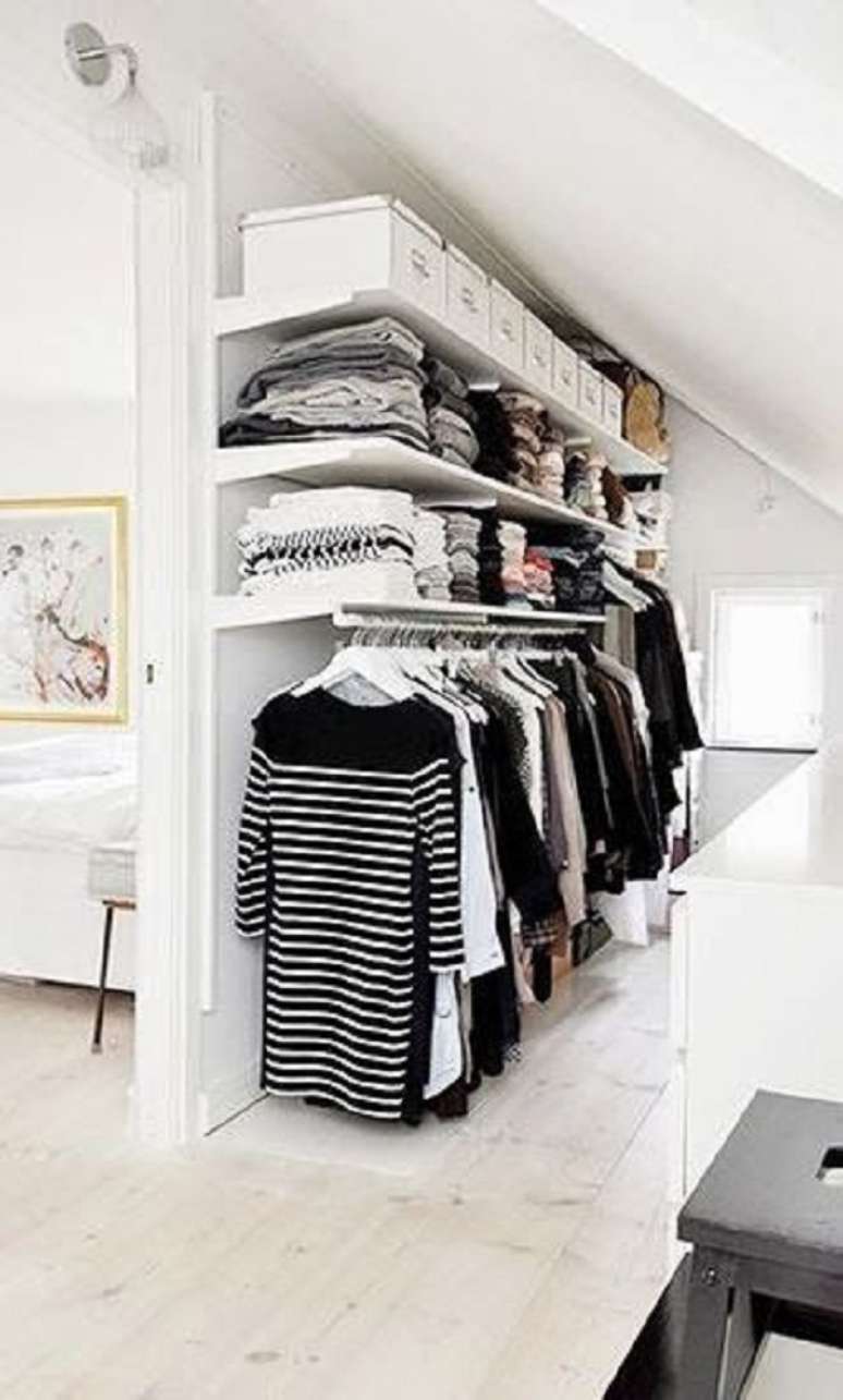 49. Ideias de closet planejado para sala – Foto Organize Sem Frescuras