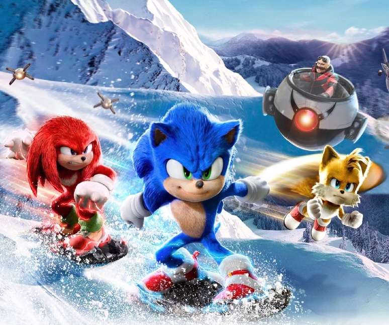 Capa Sonic 3 - Coleção Séries/Filmes
