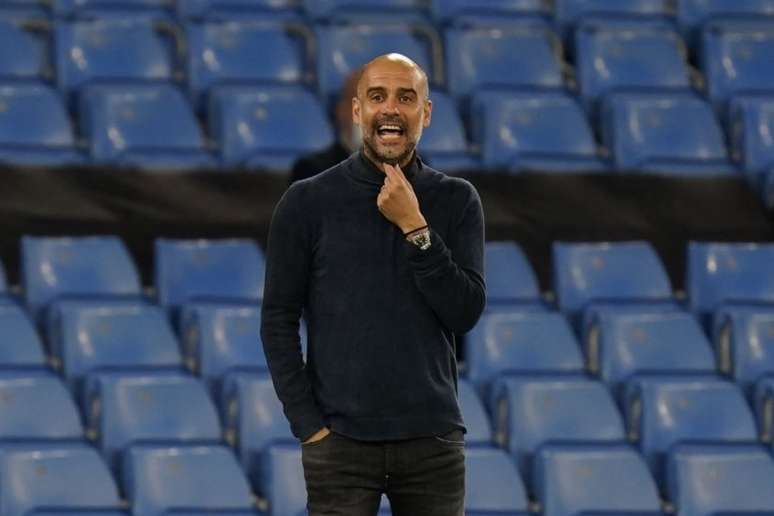 Guardiola é técnico do Manchester City, mas tem apenas mais um ano de contrato (Foto: TIM KEETON / POOL / AFP)