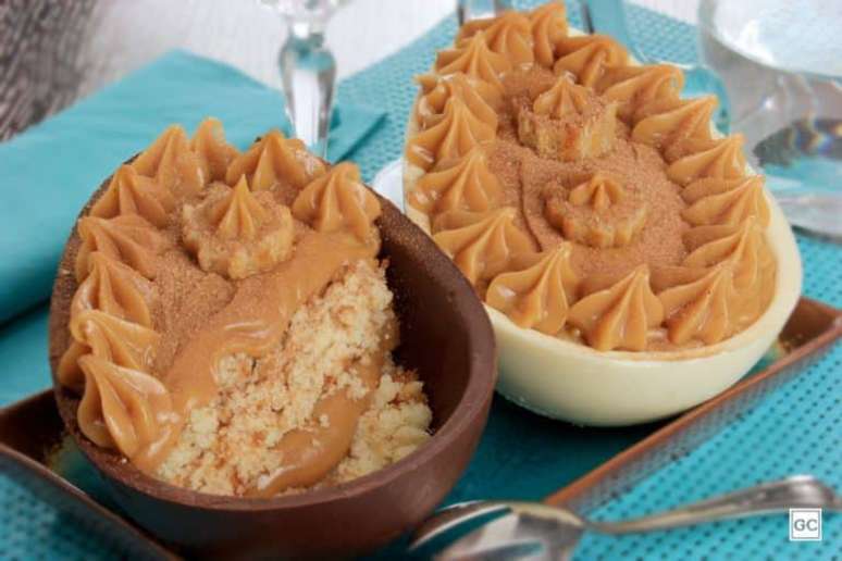 Guia da Cozinha - Receita de ovo de Páscoa de churros