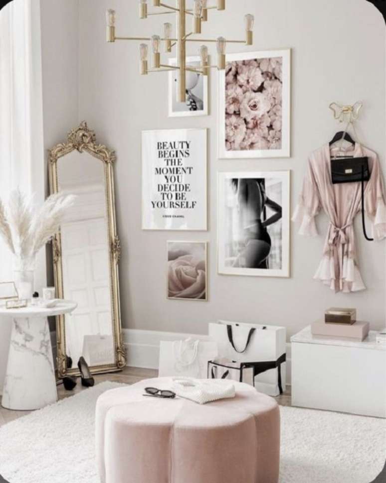 32. Ideias de closet feminino bem decorado – Foto Art Of It