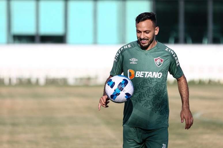 Yago Felipe vem sendo titular no Fluminense com o técnico Abel Braga (Foto: Lucas Merçon/Fluminense FC)