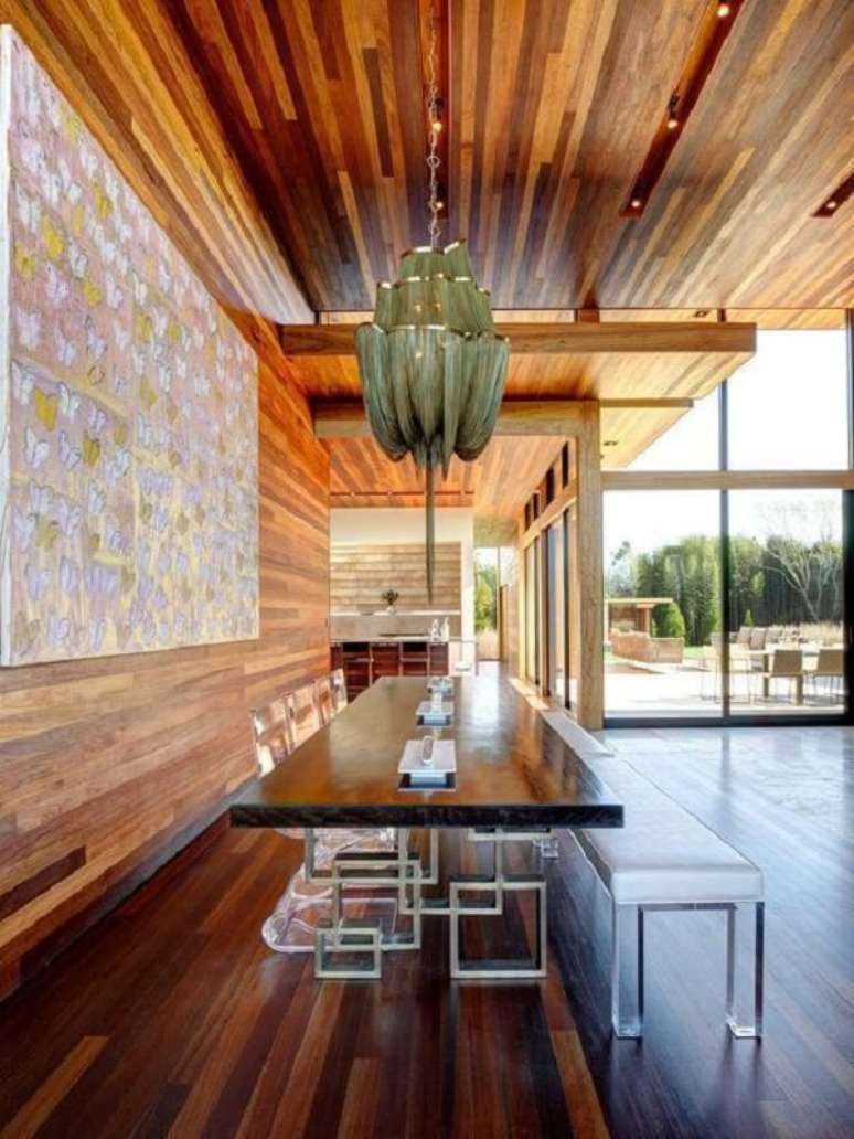 30. Cadeira acrilico para mesa de jantar luxuosa &ndash; Foto Decor Facil