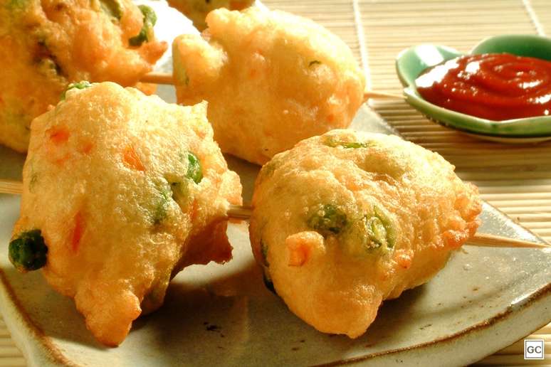 Bolinho de vegetais &ndash; Foto: Guia da Cozinha