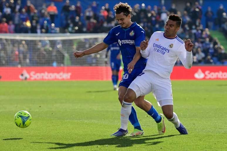 Real Madrid está perto de garantir o 35º título do Campeonato Espanhol (Foto: JAVIER SORIANO / AFP)