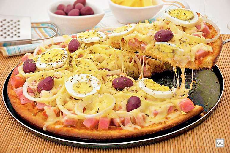 Pizza de liquidificador &ndash; Foto: Guia da Cozinha