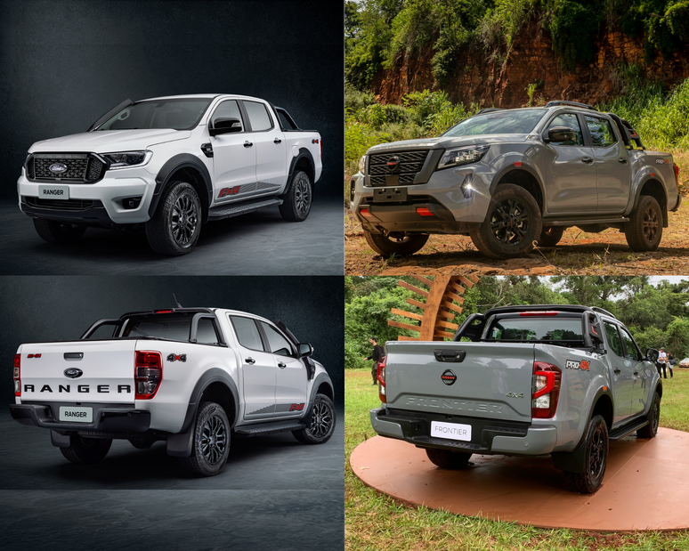 Ford Ranger FX4 x Nissan Frontier Pro-4X