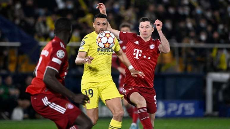Bayern busca reverter desvantagem para o Villarreal na Champions League (Foto: Pierre-Philippe MARCOU / AFP)