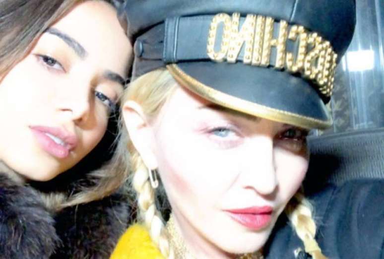 Anitta e Madonna gravaram uma parceria, 'Faz Gostoso', em 2019.