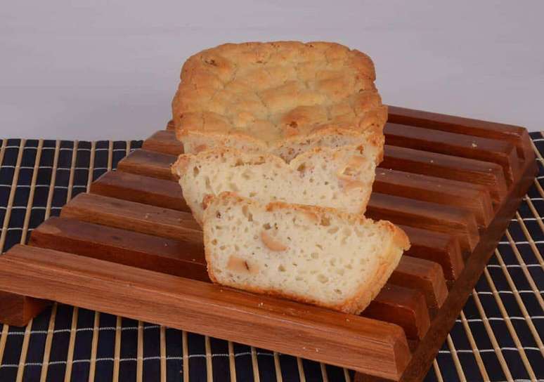 Pão com castanhas sem glúten – Foto: Guia da Cozinha