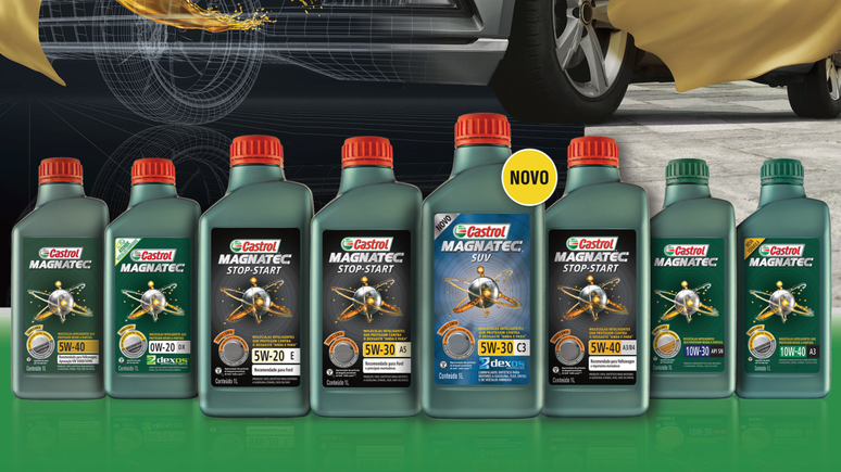 Nova linha de lubrificantes Magnatec da Castrol