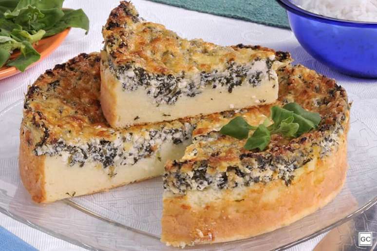 Torta de ricota e espinafre &ndash; Foto: Guia da Cozinha