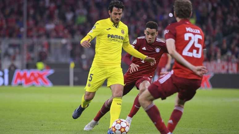 Villarreal conseguiu classificação em cima do Bayern de Munique (Foto: Jose Jordan / AFP)