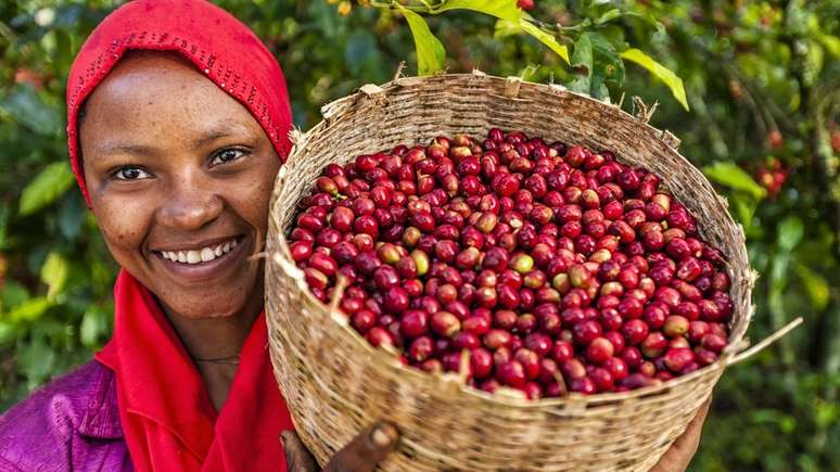 Acredita-se que a Etiópia seja o berço do café e seu ritual de consumo é famoso