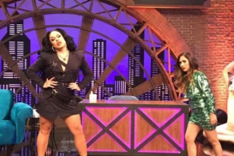 Tatá Werneck e Gloria Groove