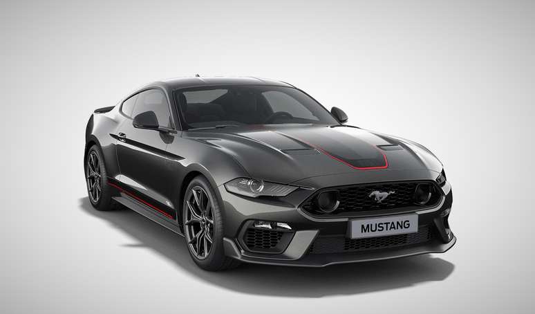 Ford Mustang Mach 1 Cinza Catalunha