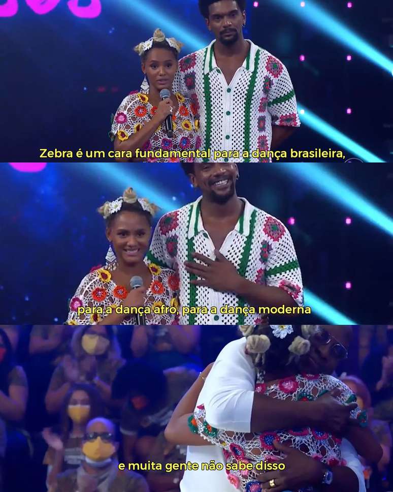 J&eacute;ssica Ellen celebrou a contribui&ccedil;&atilde;o do artista para a dan&ccedil;a brasileira