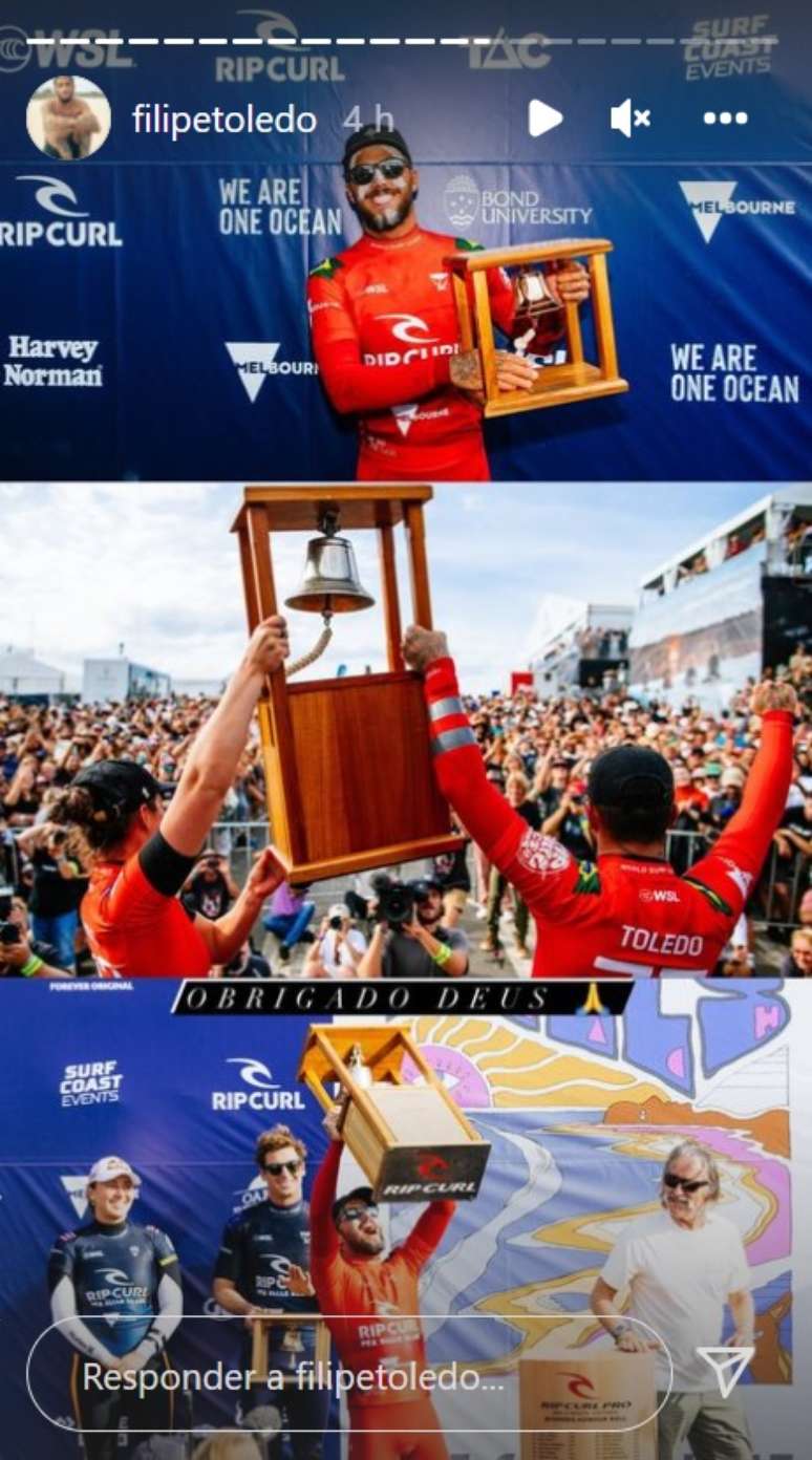 WSL Finals 2022 - Filipinho é campeão mundial