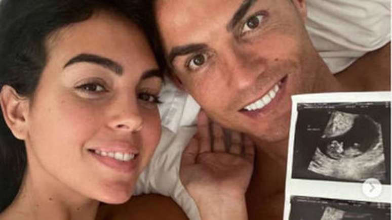 Cristiano Ronaldo e a modelo Gerogina