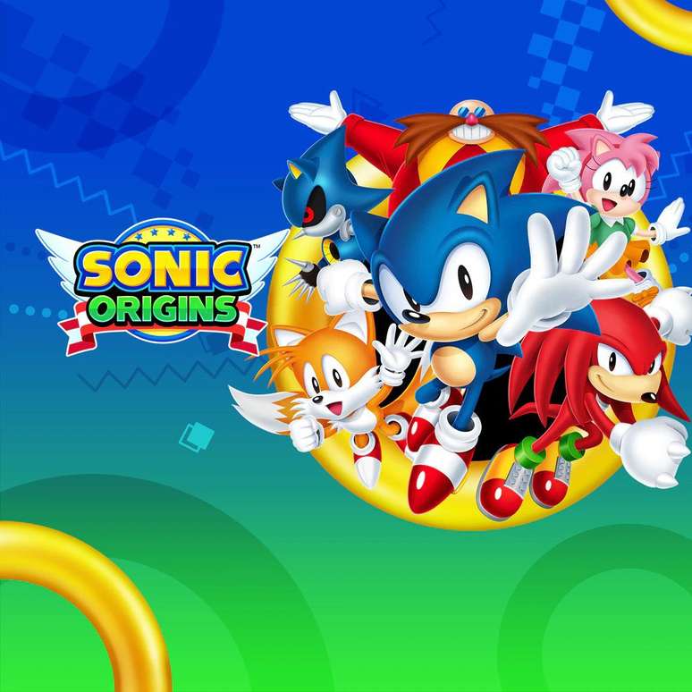 Arte promocional de Sonic Origins apareceu na PSN