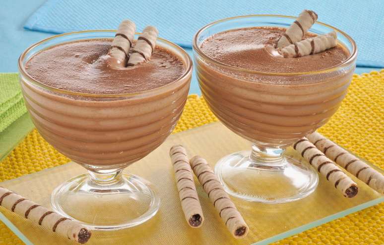Creme r&aacute;pido de chocolate &ndash; Foto: Guia da Cozinha