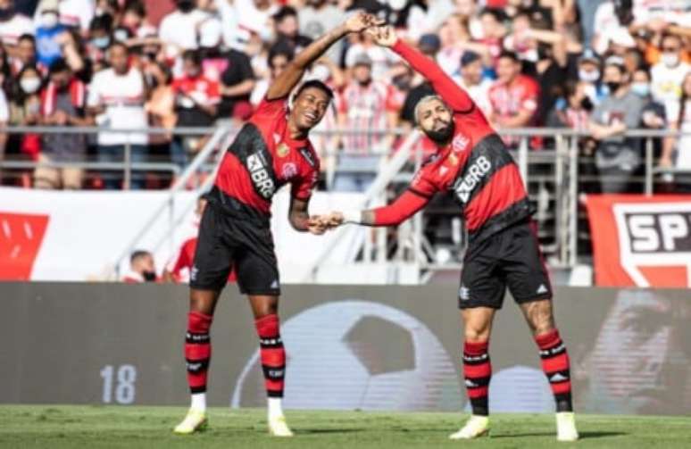 A fusão que faz sucesso no Fla (Foto: Alexandre Vidal / Flamengo)