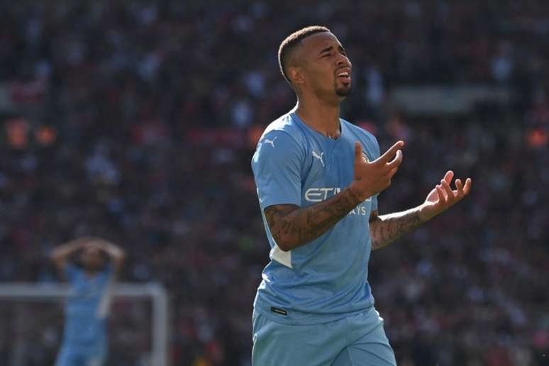 Gabriel Jesus pode deixar o Manchester City nos próximos meses (Foto: GLYN KIRK / AFP)