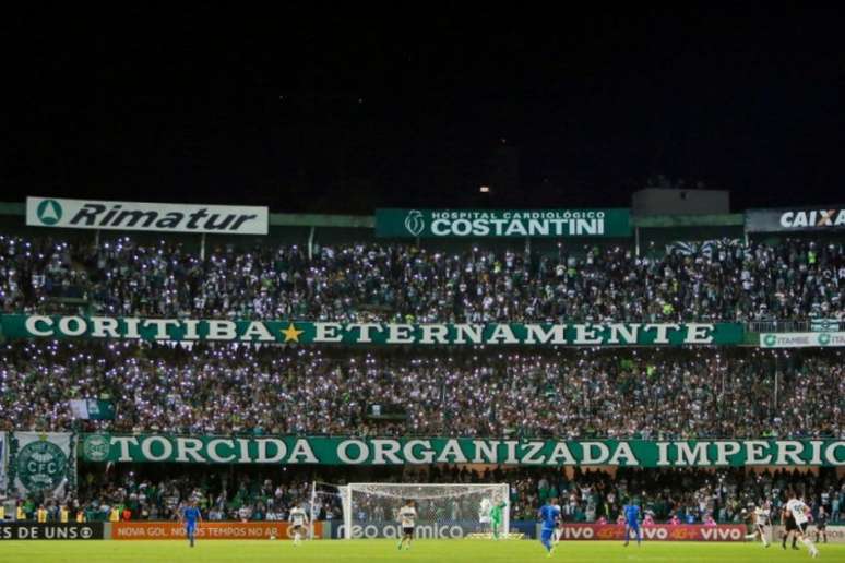 Couto Pereira receberá apenas torcedores do Coritiba nesta quarta (Foto: Albari Rosa)