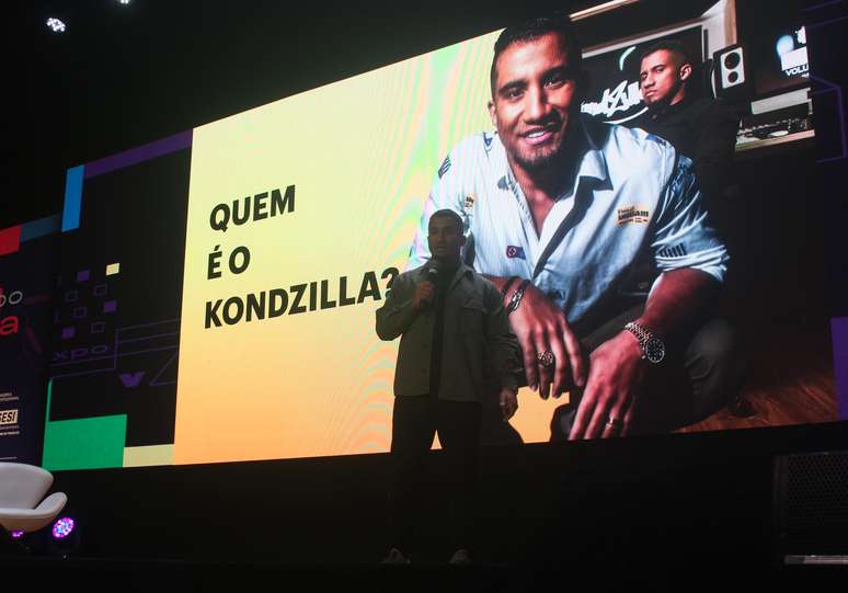 Palestra com o produtor KondZilla foi uma das mais aguardadas do evento