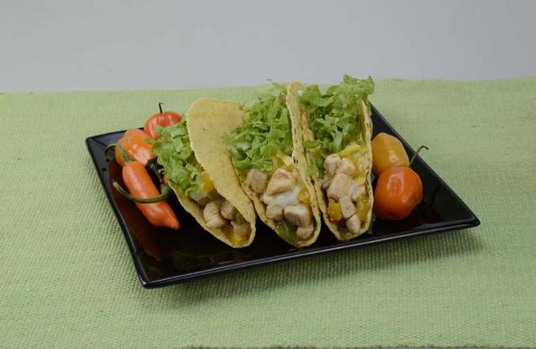 Taco de frango &ndash; Foto: Reprodu&ccedil;&atilde;o