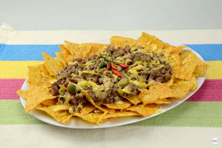 Nachos com chilli &ndash; Foto: Reprodu&ccedil;&atilde;o