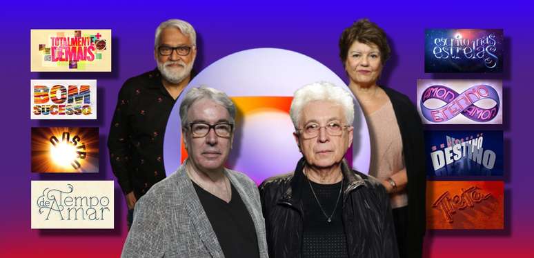 Halm, Nogueira, Silva e Jhin: fora da Globo ap&oacute;s sucessos