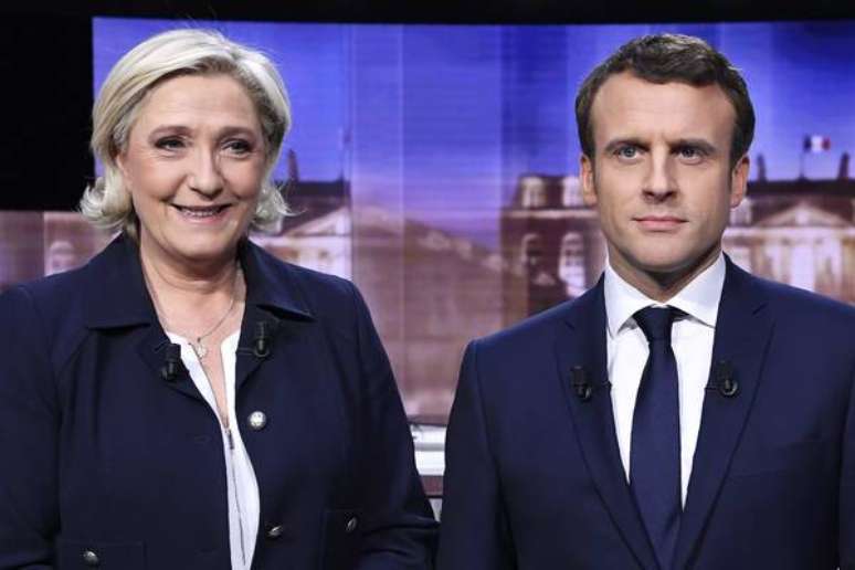 Le Pen e Macron disputam novamente segundo turno das eleições presidenciais