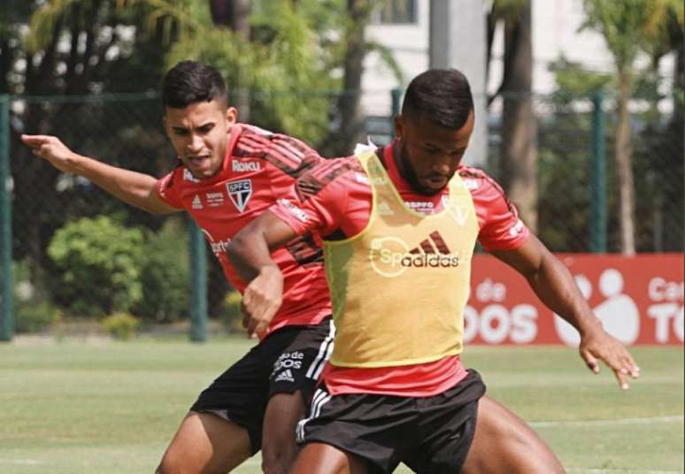 Elenco realiza último treinamento da temporada - SPFC