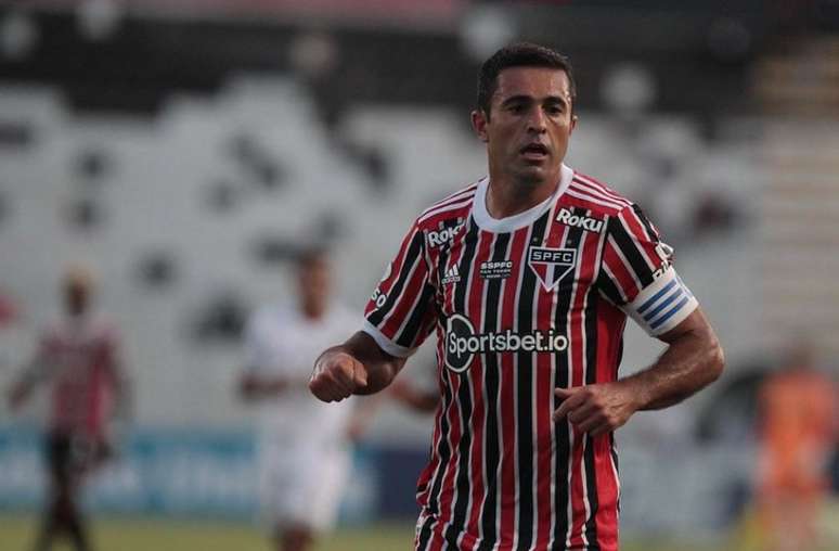 Eder foi o responsável pelo empate do São Paulo na partida (Foto: Rubens Chiri/Saopaulofc.net)