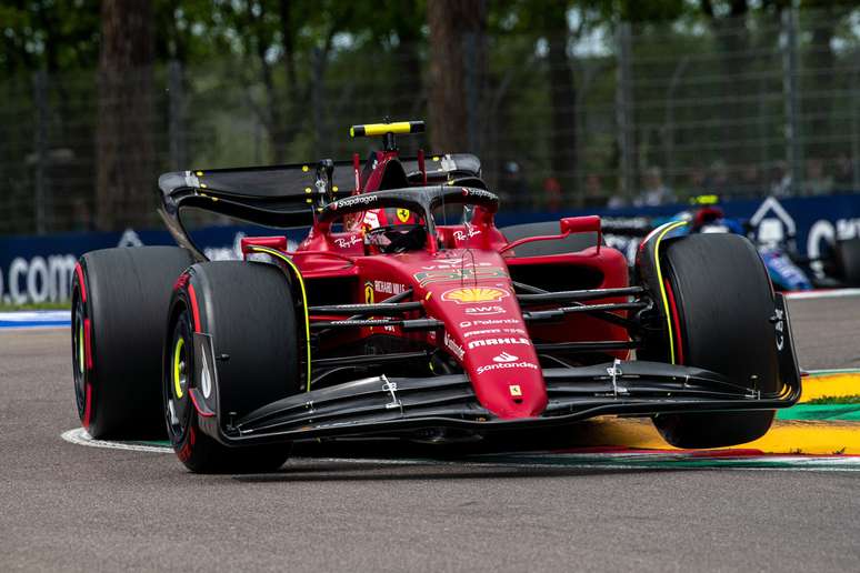 Sainz foi um dos destaques da sprint